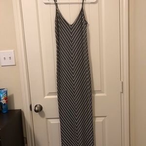 Spaghetti strap form fitting dress